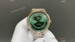 Omega De Ville 42mm Green/White Face TT RG Band 8901 Movement Watch